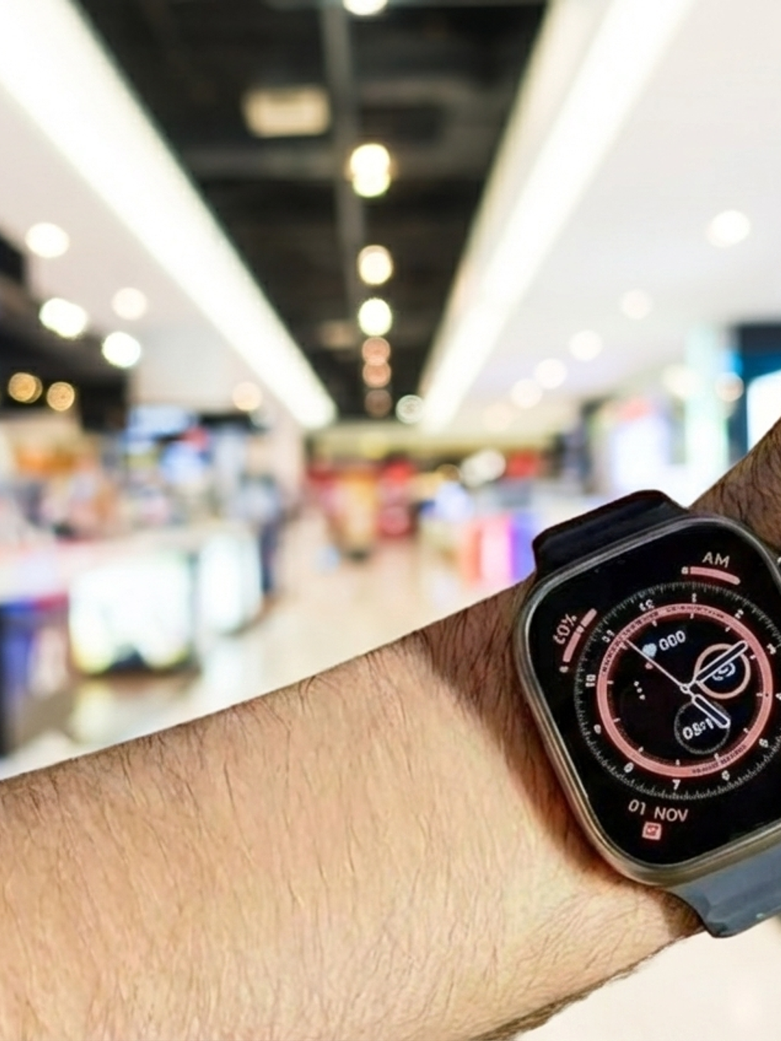 Smartwatch Ultra 49mm + 7 correas intercambiables 4