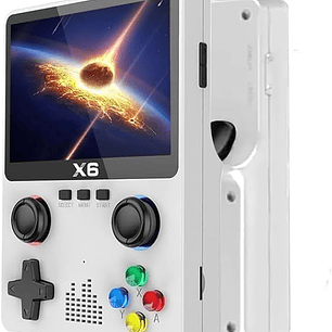 Consola Retro Portátil X6 – 10.000+ Juegos Clásicos