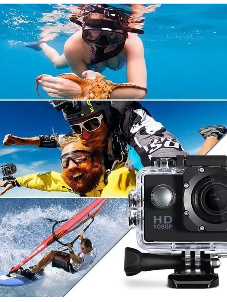 Cámara Deportiva 4K Ultra HD | Captura cada aventura sin límites 4