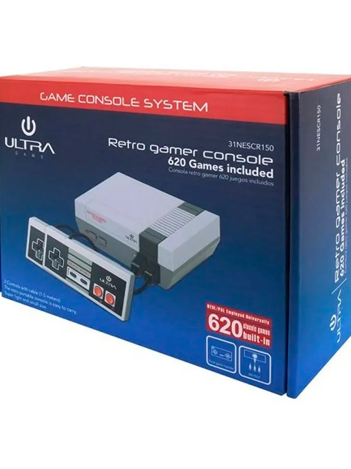 Consola Retro Clásica – 620 Juegos Integrados 3