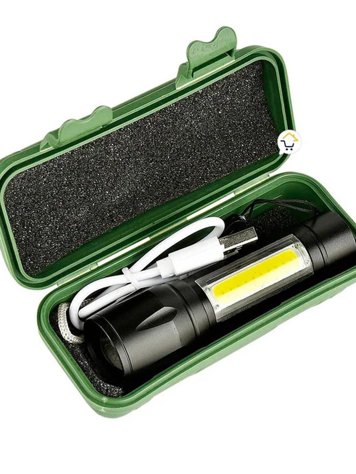 Linterna Portátil Recargable Ideal para Camping y Outdoor 3