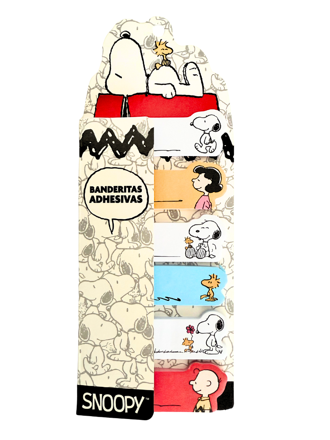 MAW SNOOPY SET BANDERITAS ADHESIVAS 1