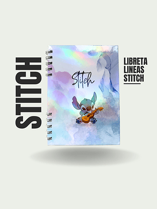 LIBRETA A LINEAS STITCH