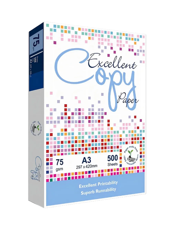 RESMA DE PAPEL TAMAÑO A3 75GR 500 HOJAS 1