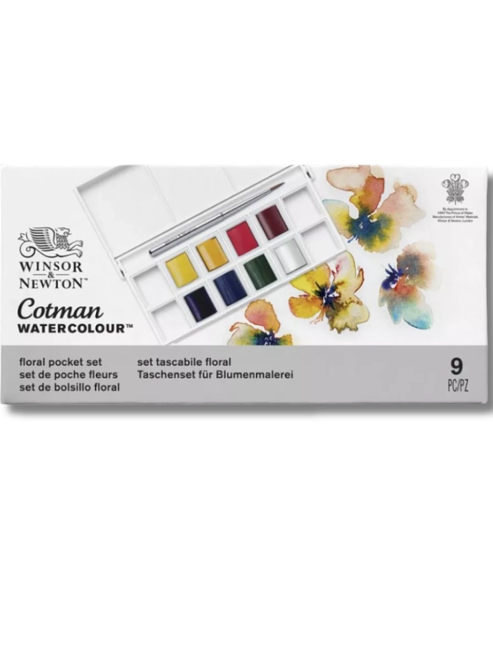 ACUARELA COTMAN FLORAL WINSOR AND NEWTON 1