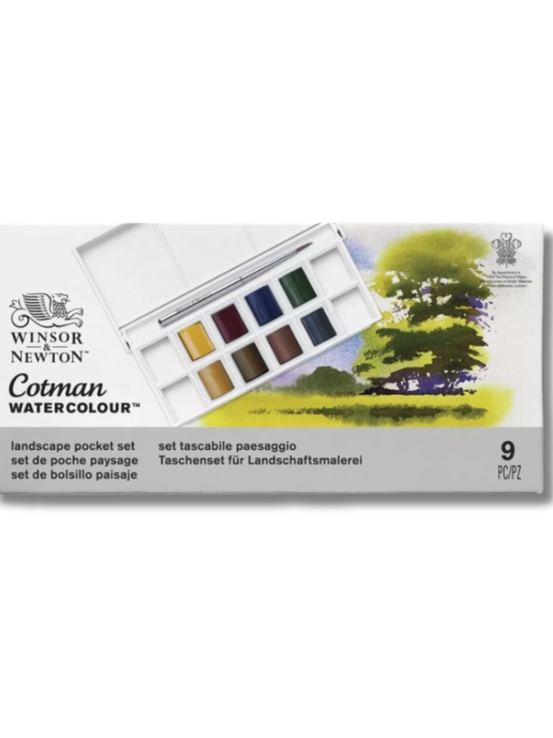 ACUARELA COTMAN PAISAJE WINSOR AND NEWTON 1