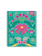 CUADERNO UNIVERSITARIO 100 HOJAS 7MM FLORAL ARTEL - Miniatura 2