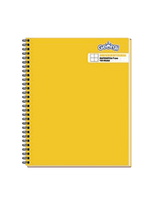 CUADERNO UNIVERSITARIO 100 HOJAS COLORES GEORGI 