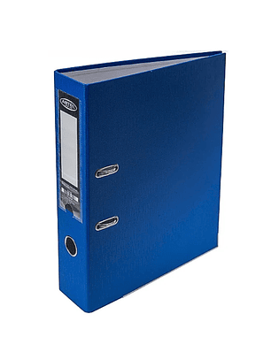 ARCHIVADOR OFICIO LOMO ANCHO AZUL