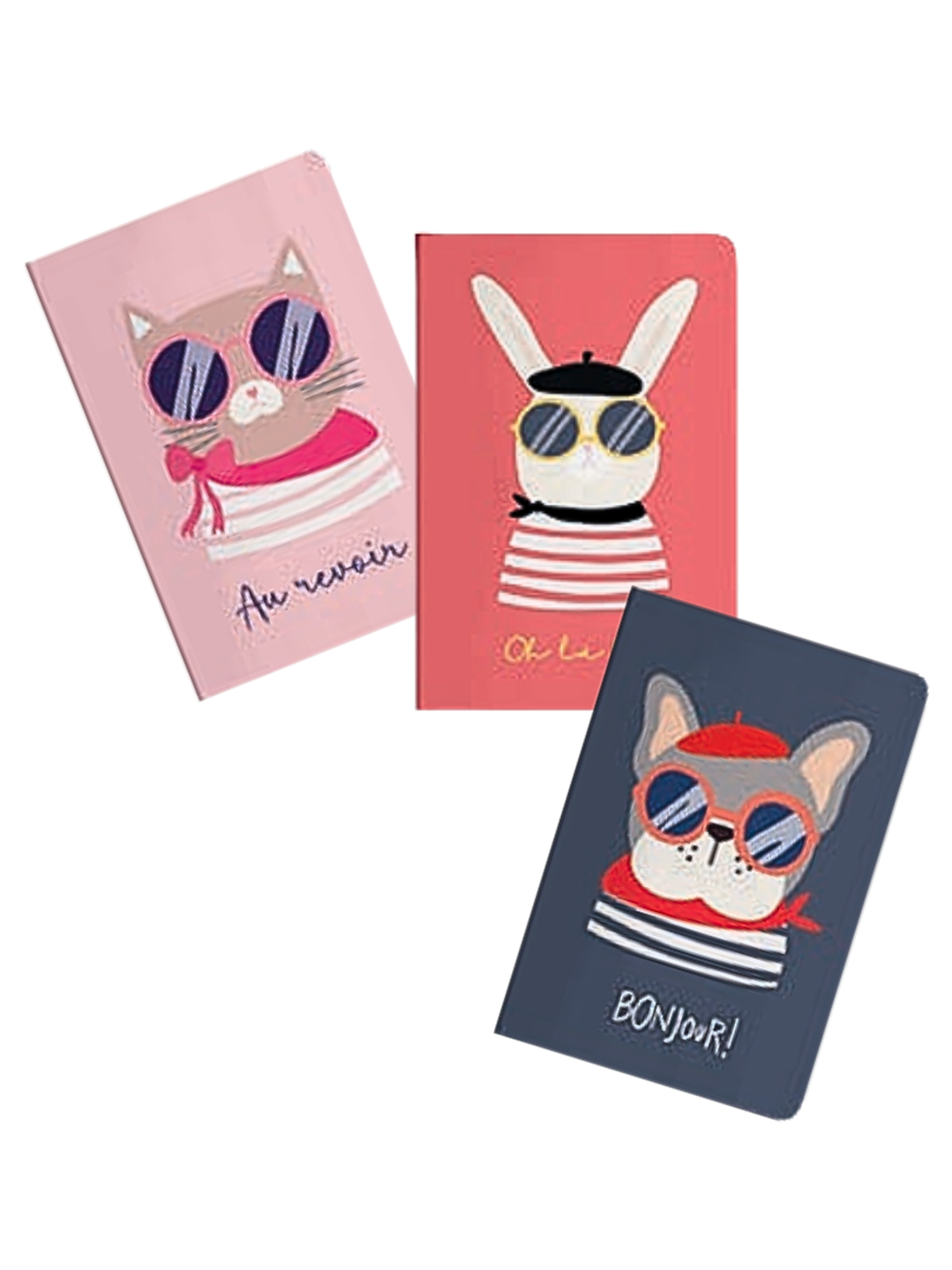 SET 3 LIBRETAS A6 MASCOTAS 1