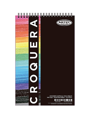 CROQUERA BOND 21 X 32CM  ARTEL COLOR OFICIO
