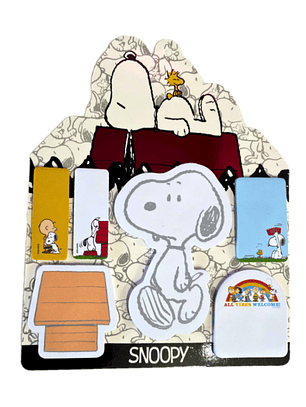 MAW SNOOPY SET DE NOTAS ADHESIVAS