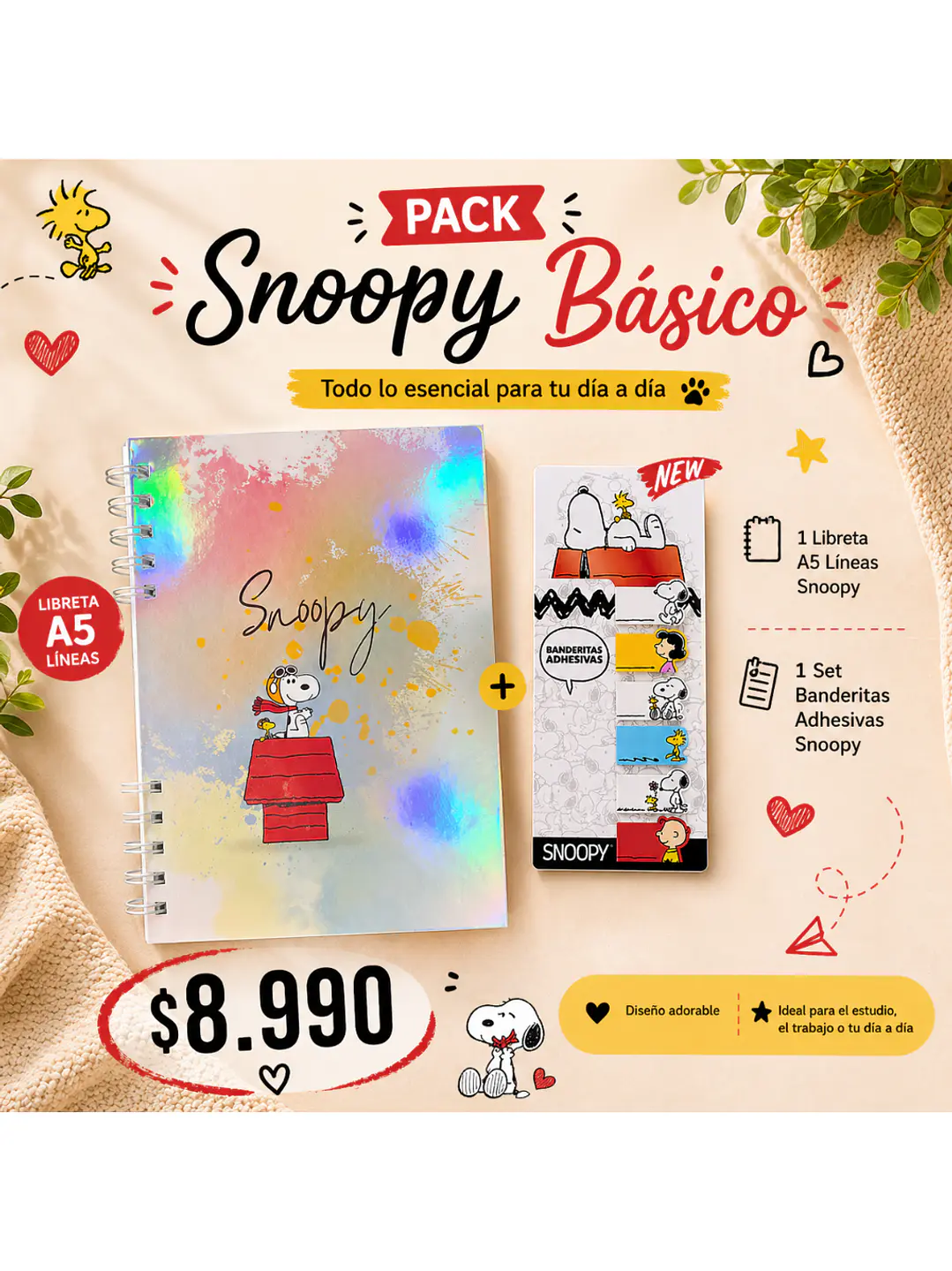 Pack Snoopy Basico  1