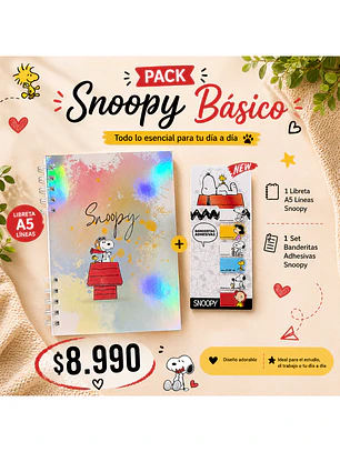 Pack Snoopy Basico 