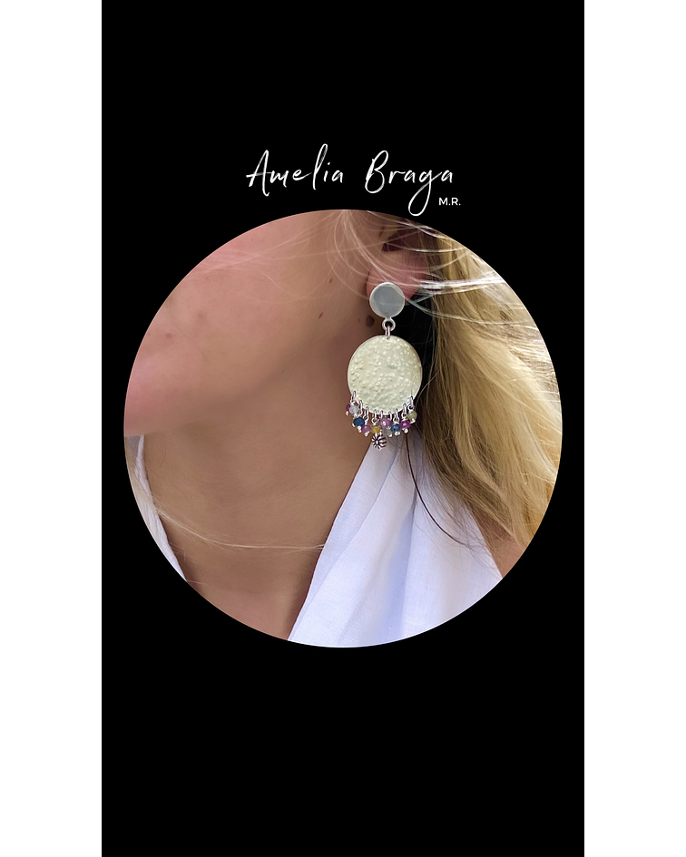 Aros zafiros naturales 