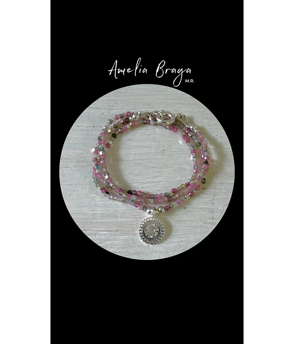 Collar turmalinas mini