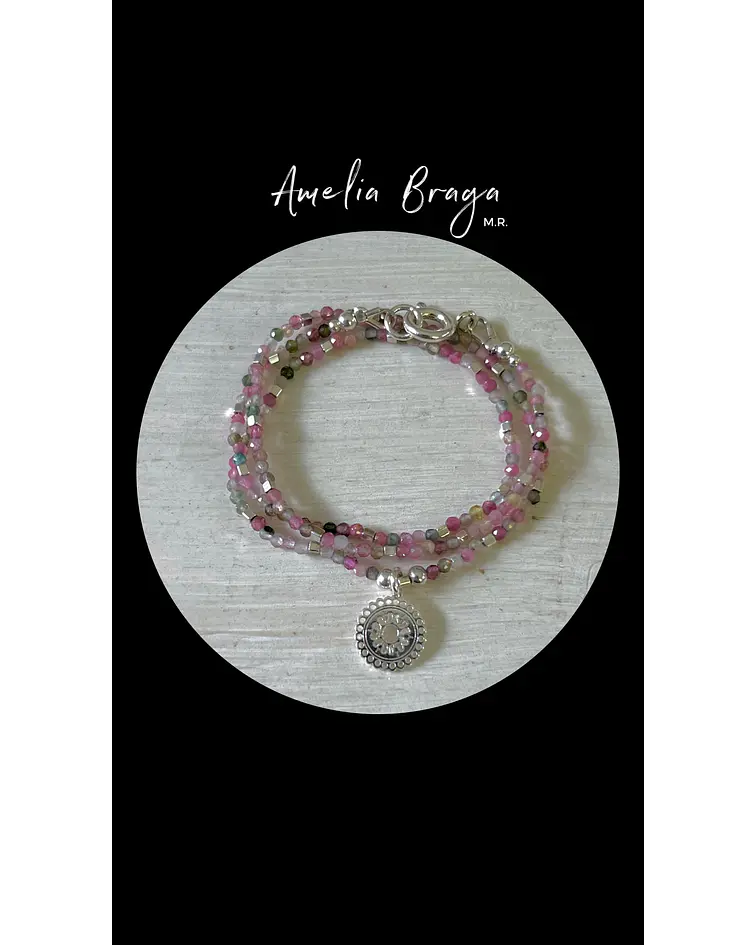 Collar turmalinas mini