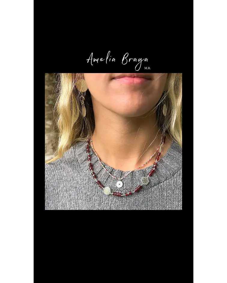 Collar turmalinas mini