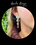 Aros peridoto, granate y apatitas 