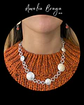 Collar círculos cóncavos 