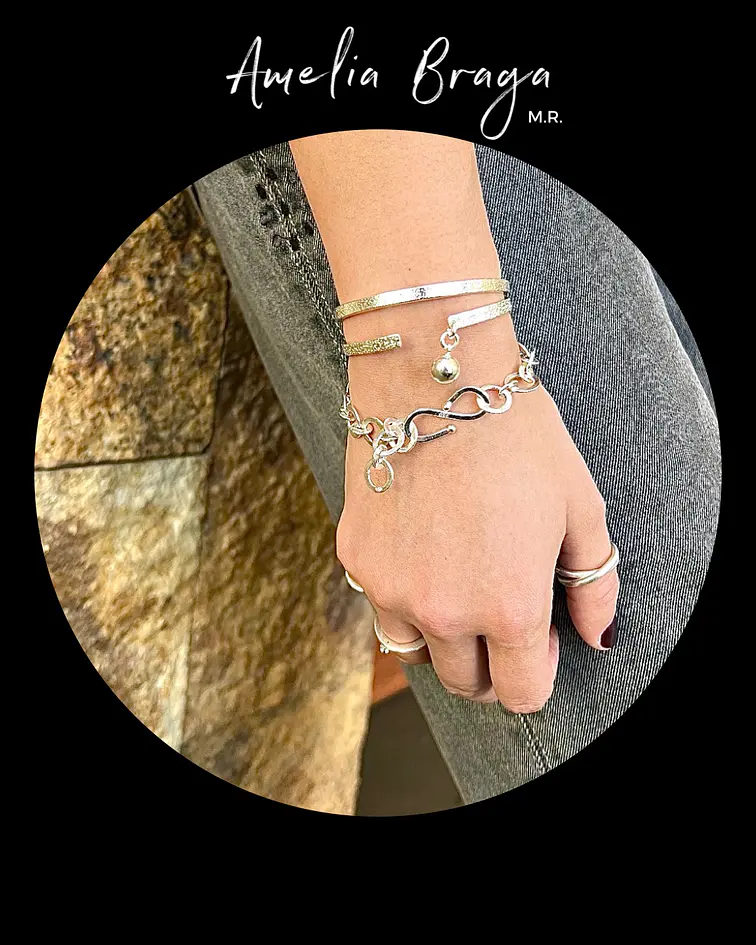 Pulsera broche infinito 