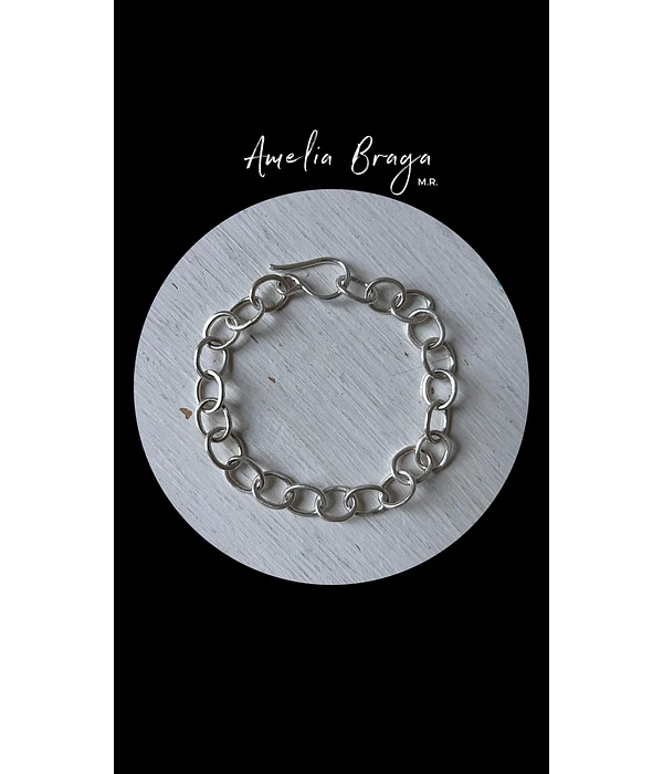 Pulsera eslabones ovalados 