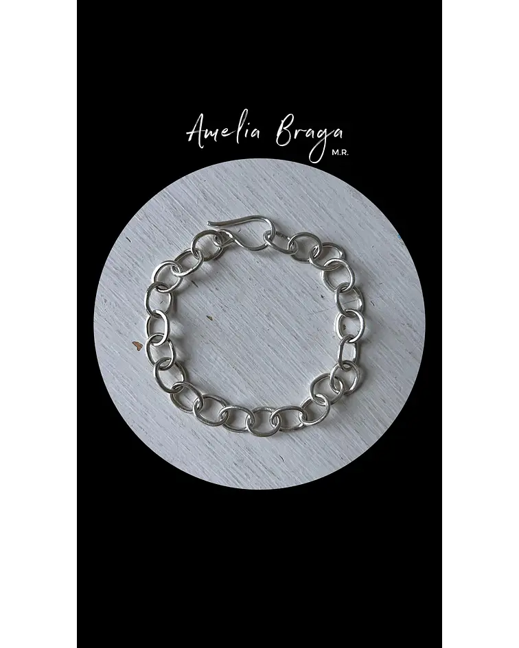 Pulsera eslabones ovalados 
