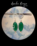 Aros marquesas ónix verde