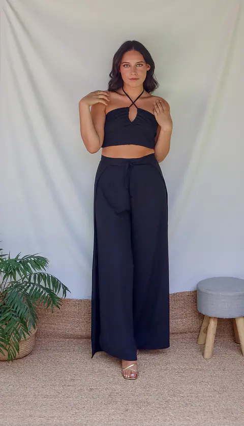 CONJUNTO HORTENSIA NEGRO