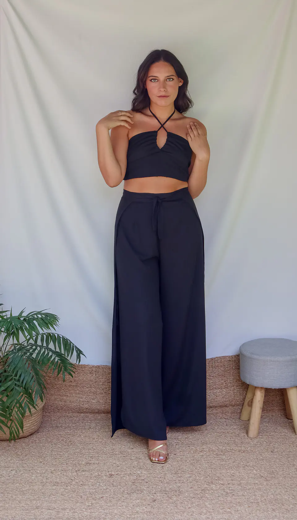 CONJUNTO HORTENSIA NEGRO 1