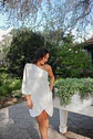 VESTIDO MARGARITA BLANCO - Miniatura 1