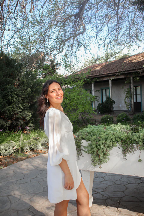 VESTIDO MARGARITA BLANCO