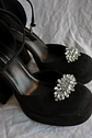 CLIP ZAPATO TUPIDO STRASS TIPO FLOR - Miniatura 1