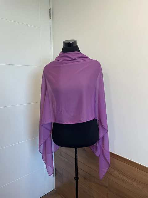 CAPA GASA LAVANDA
