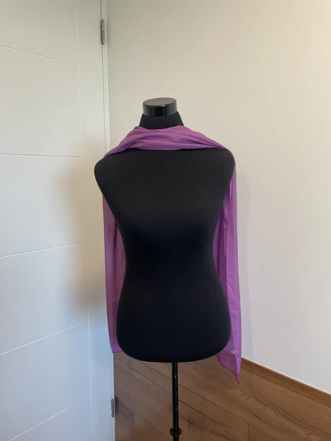 CAPA GASA LAVANDA