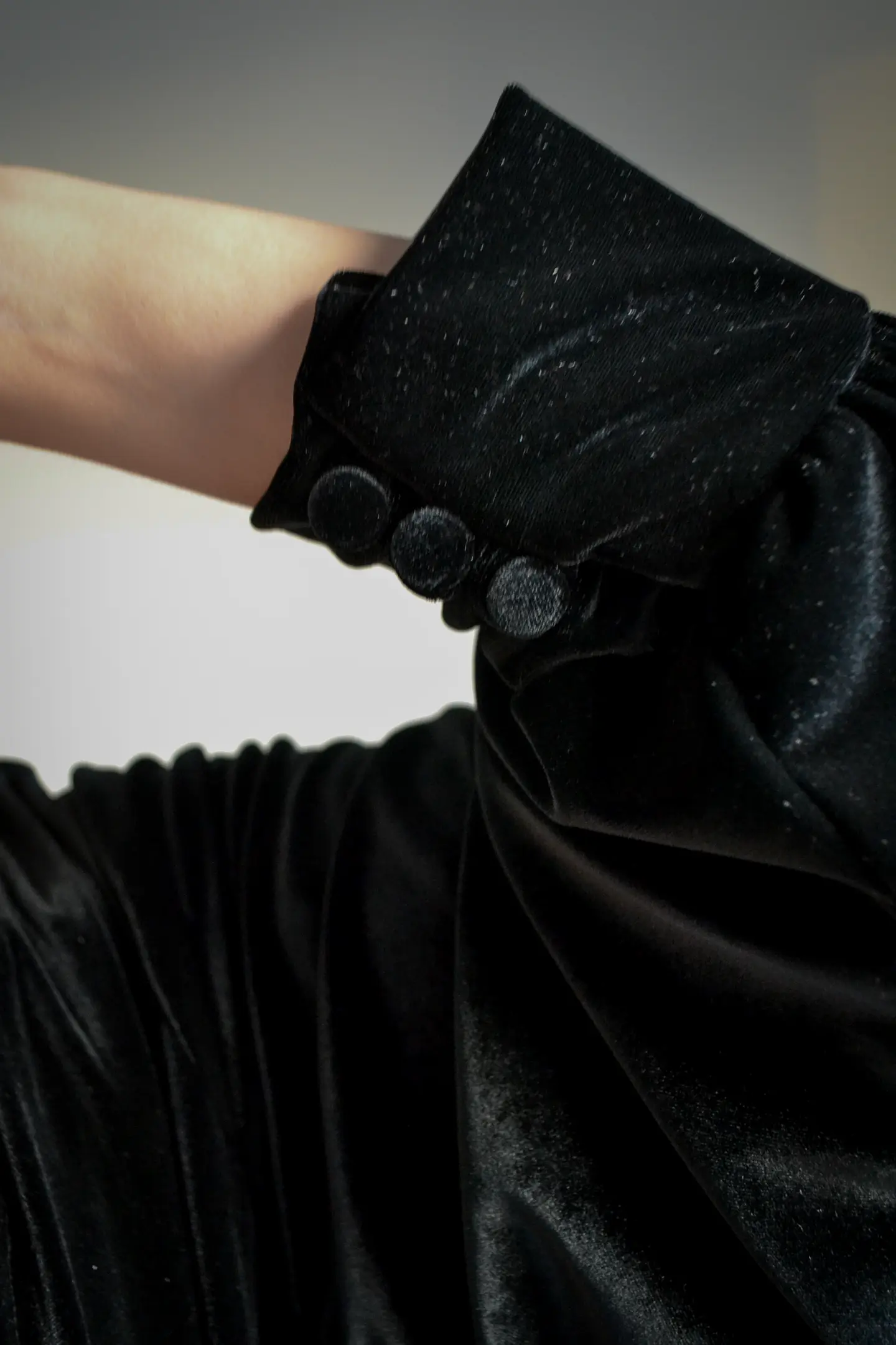 KIMONO TERCIOPELO NEGRO 3