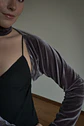 MANGUITAS LUCÍA TAUPE OSCURO - Miniatura 3