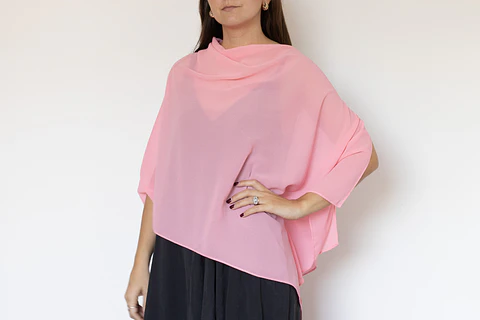 CAPA GASA ROSADO CLARO