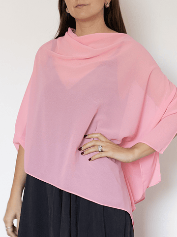 CAPA GASA ROSADO CLARO