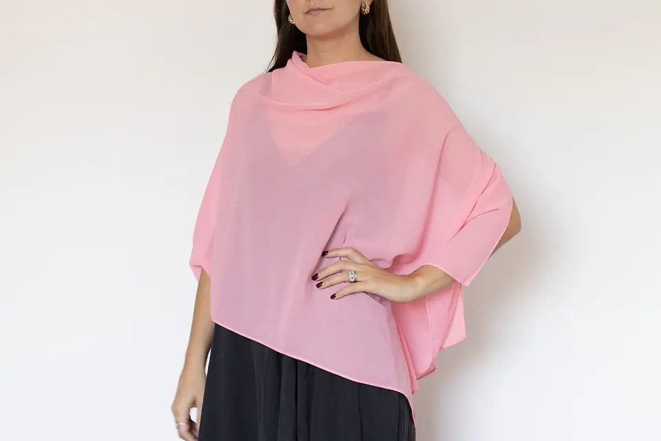 CAPA GASA ROSADO CLARO 1