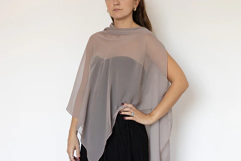 CAPA GASA COLOR TAUPE