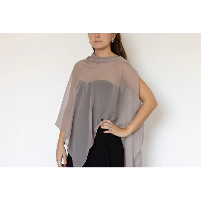 CAPA GASA COLOR TAUPE 1