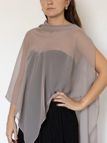 CAPA GASA COLOR TAUPE