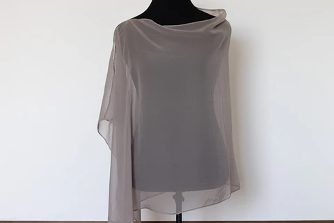 CAPA GASA COLOR TAUPE