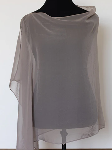 CAPA GASA COLOR TAUPE