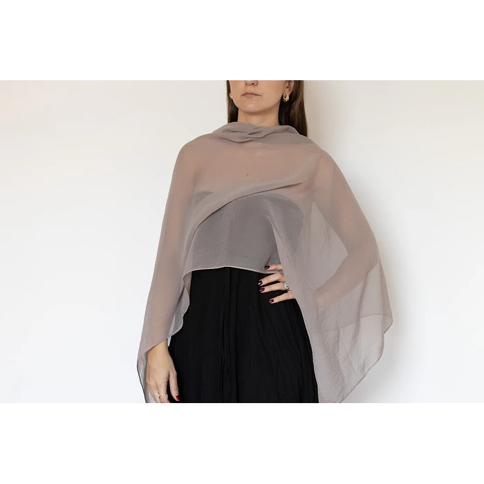 CAPA GASA COLOR TAUPE 3