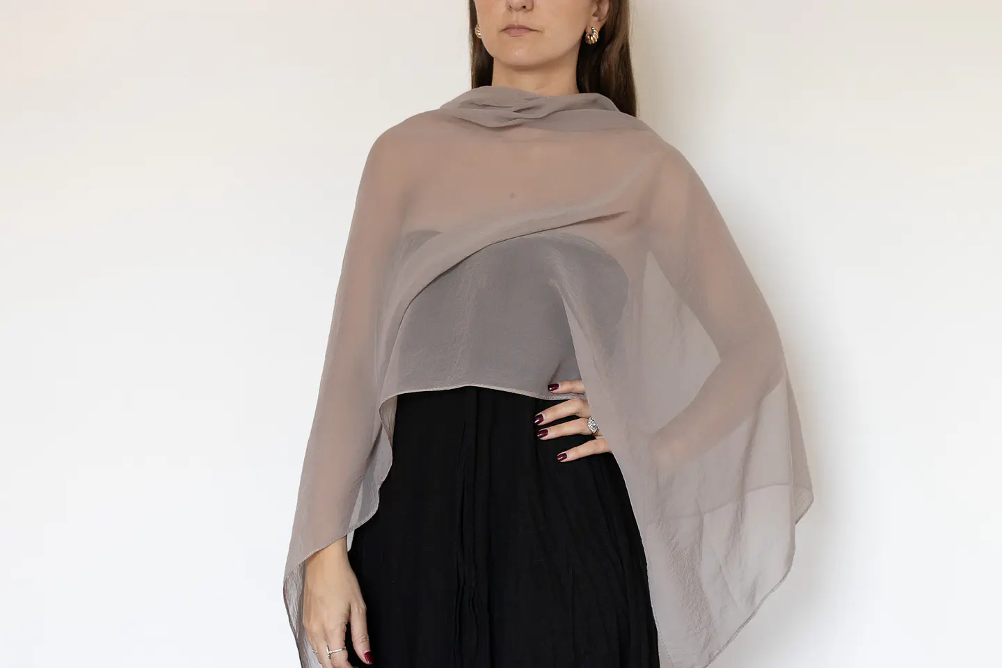 CAPA GASA COLOR TAUPE 3