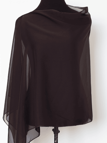 CAPA GASA CAFE OSCURO