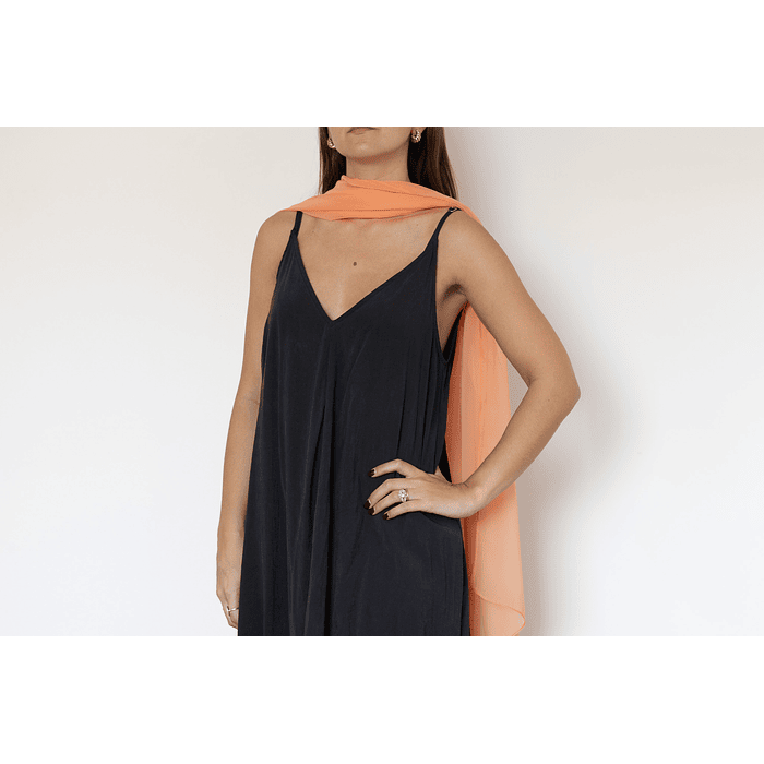 PAÑUELO GASA NARANJO CLARO 4