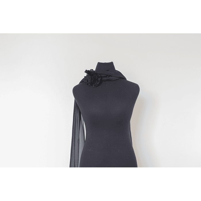 PAÑOLETA ROSA COLOR NEGRO 2